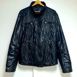 DOLCE & GABBANA PUFFER JACKET IN BLACK